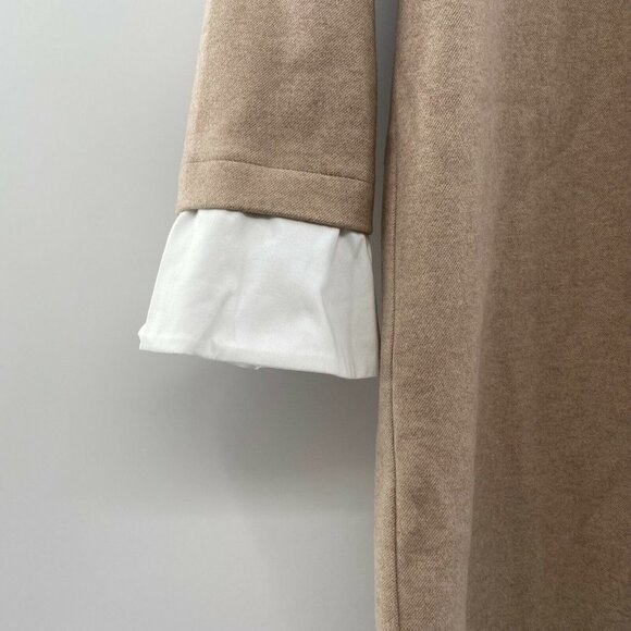 Tuckernuck Women's Sandwhisp Dakotah Dickey Peter Pan Collar Dress Shift S NWT - Picture 3 of 7